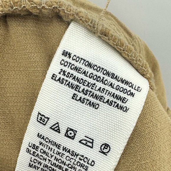 Free People Reagan Raw Hem Corduroy Cropped Pants Size 28 - Picture 5 of 8